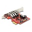 Delock PCI Express Card to 3 x external USB 5 Gbps + 1 x external Gigabit LAN - Low Profile Form Factor