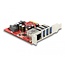 Delock PCI Express Card to 3 x external USB 5 Gbps + 1 x external Gigabit LAN - Low Profile Form Factor