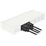Delock Serial Cable RS-232 D-Sub 9 female to female null modem with narrow plug housing - Full Handshaking - 2 m