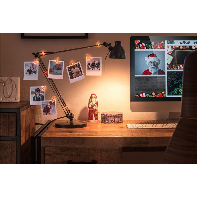Goobay 10 LED Photo Clip Fairy Lights "Gift"