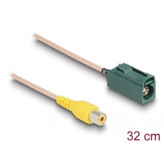 DeLOCK Delock Cable FAKRA E jack to RCA jack RG-179 32 cm