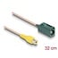 Delock Cable FAKRA E jack to RCA jack RG-179 32 cm