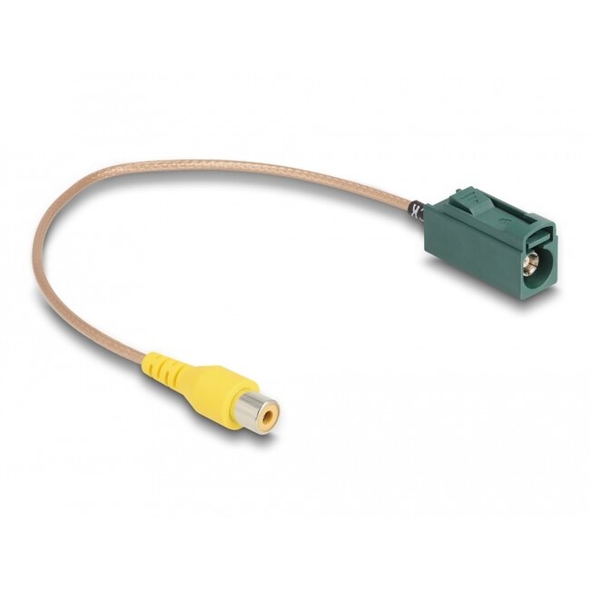 Delock Cable FAKRA E jack to RCA jack RG-179 32 cm