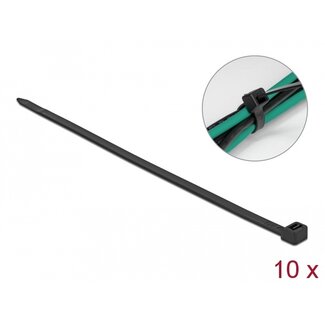 DeLOCK Delock Cable Ties L 1220 x W 9 mm 10 pieces black