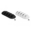 Delock Cable Holder with 5 feed-throughs self-adhesive Set 6 pieces black / white