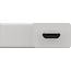 Goobay USB-A to USB 2.0 Micro-B T-Adapter (USB A 2.0), White