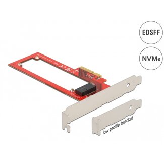 DeLOCK Delock PCI Express x4 Card to 1 x EDSFF E1.S Slot - Low Profile Form Factor