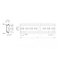 Delock DIN Rail 35 x 7.5 mm (25 cm) Aluminium