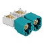 Delock HSD Z plug 2 x PCB