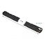 Delock EMI Shielding braided sleeve with zip heat resistant 1 m x 30 mm black