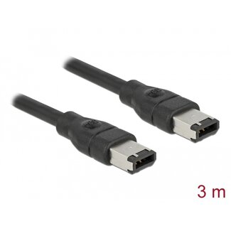 DeLOCK Delock Cable FireWire 6 pin male > 6 pin male 3 m