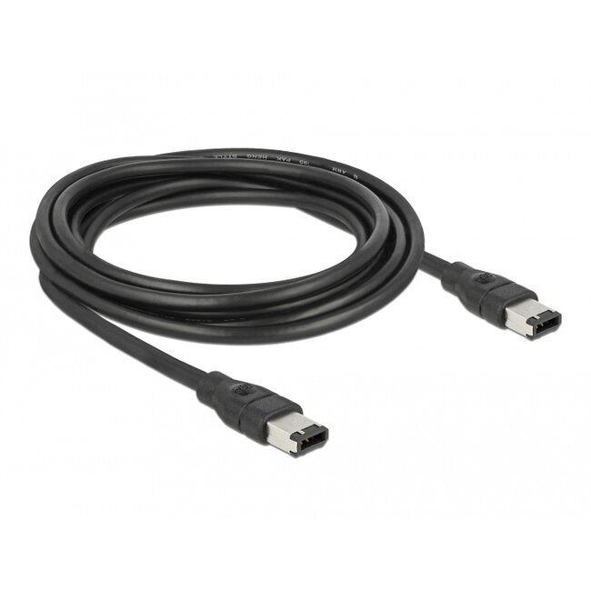 Delock Cable FireWire 6 pin male > 6 pin male 3 m