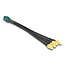 Delock Cable Mini FAKRA Z jack quad to 4 x SMA jack B-Type