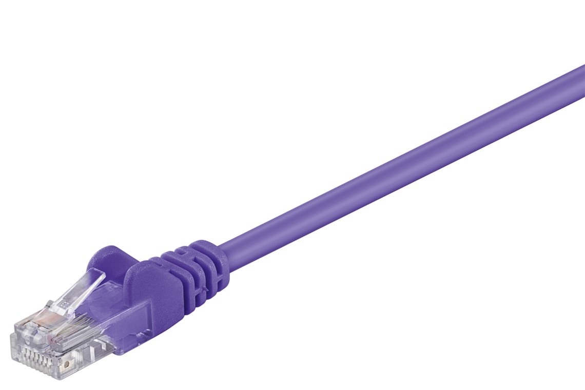 DSIT CAT5E Netwerkkabel - RJ45 - paars - 2 m