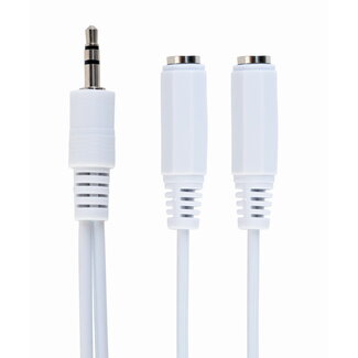 Cablexpert 3.5mm audio splitterkabel, 10 cm