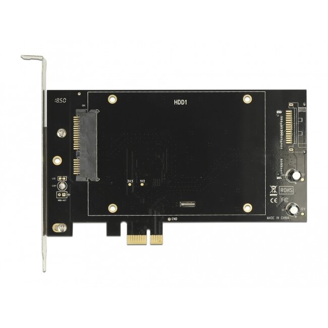 Delock PCI Express x1 Card for 2 x SATA HDD / SSD