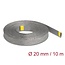 Delock Braided Sleeve for EMI shielding stretchable 10 m x 20 mm