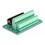 Delock D-Sub 25 pin female to Terminal Block for DIN rail