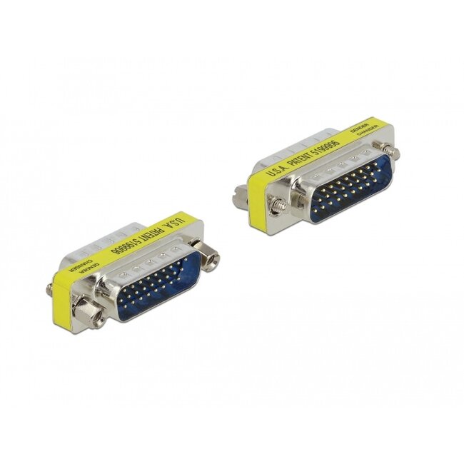 Delock D-Sub HD 26 pin Gender Changer male to male