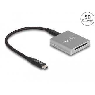 DeLOCK Delock USB Type-C™ Card Reader for SD Express (SD 7.1) memory cards