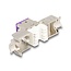 Delock Keystone Modul RJ45 jack to LSA Cat.6A toolfree violet set 10 pieces