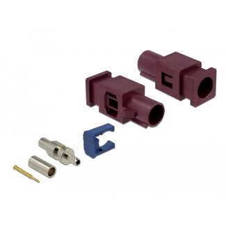 DeLOCK Delock FAKRA D plug spring pin for crimping