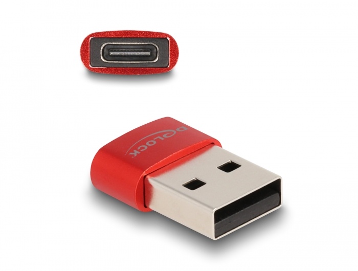 DeLOCK Delock USB 2.0 Adapter USB Red