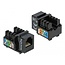Delock Keystone Module RJ12 jack > LSA Cat.3 UTP black