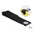 Delock Heavy-duty Hook-and-loop strap with fastening eye L 435 x W 50 mm black 5 pieces