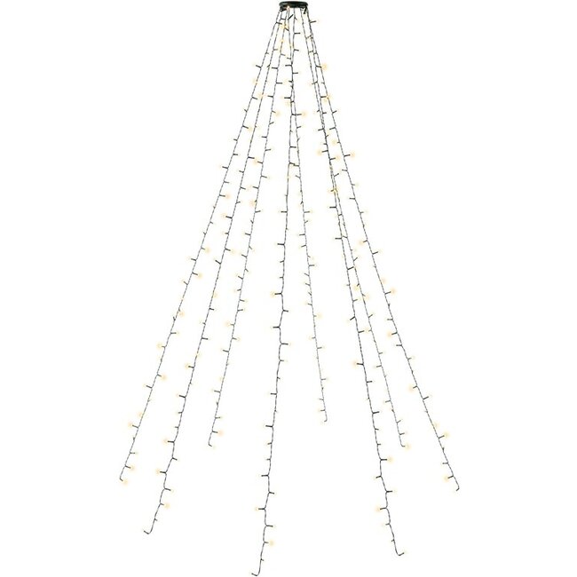 Goobay 280 LED Tree String Lights with Ring