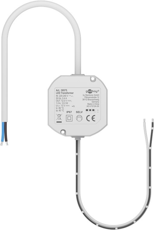 Goobay LED Transformer 12 V/12 W |