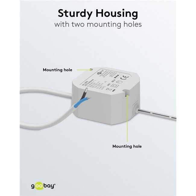 Goobay LED Transformer 12 V (DC)/12 W