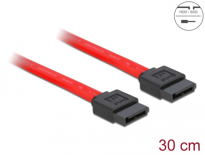 DeLOCK 84247 SATA Cable - 0.3m