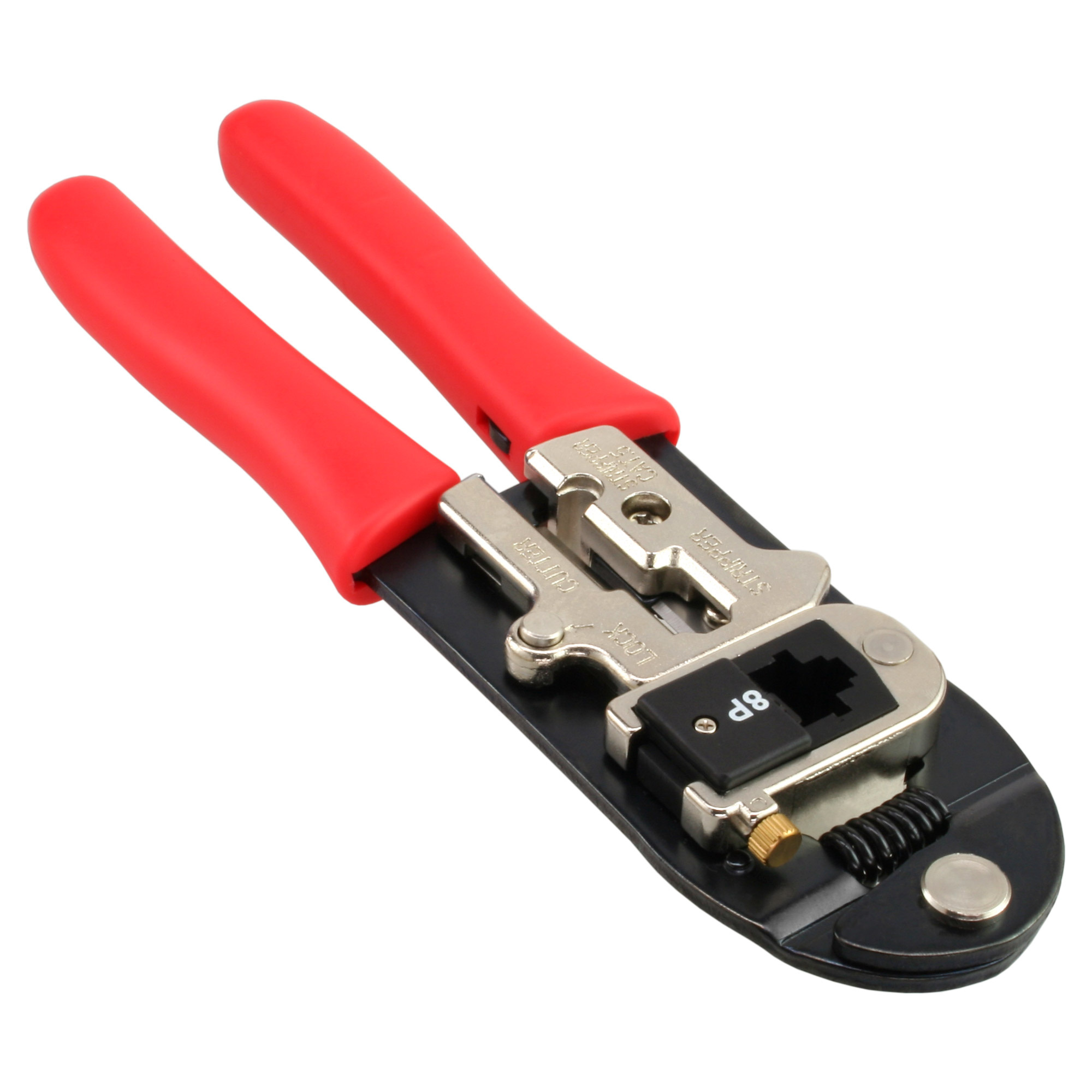 InLine® Krimpgereedschap, professioneel, voor RJ45 stekkers, vervangbare modules |