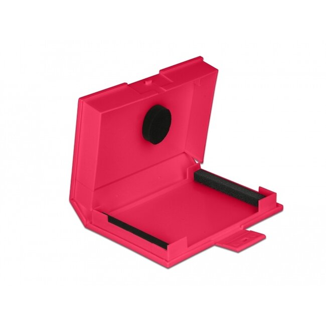 Delock Protection Box for 3.5″ HDD red