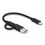 Delock USB Type-C™ Card Reader in aluminium enclosure for CFexpress or XQD memory cards