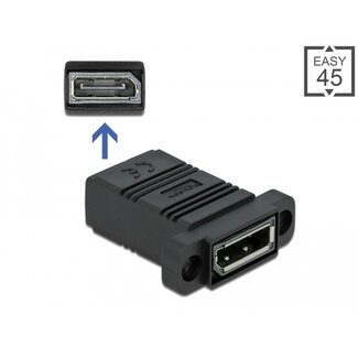 DeLOCK Delock Easy 45 DisplayPort Adapter straight