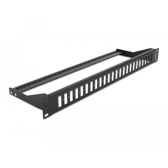 Delock 19″ Fiber Panel for 24 x SC Duplex / LC Quad