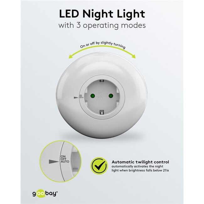 Goobay Plug-in LED Night Light