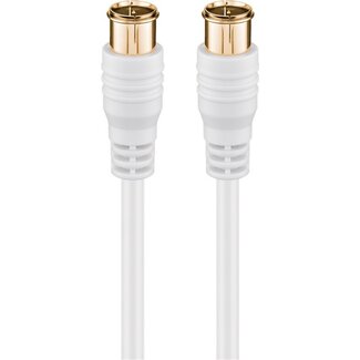 Goobay Goobay F-Quick SAT Antenna Cable (80 dB), Double Shielded 5 m