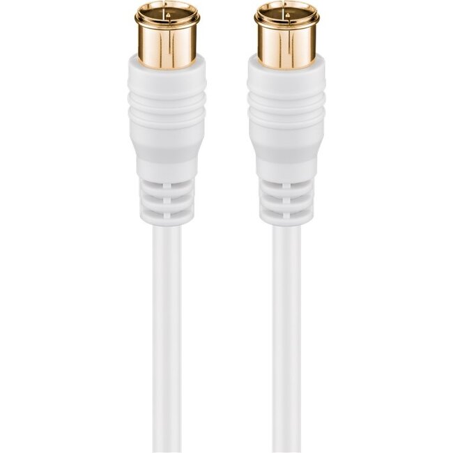 Goobay F-Quick SAT Antenna Cable (80 dB), Double Shielded 5 m