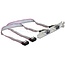 Delock Slot Bracket > 2 x Serial Pin layout: 1:1