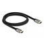 Delock Ultra High Speed HDMI Cable 48 Gbps 8K 60 Hz grey 1 m certified