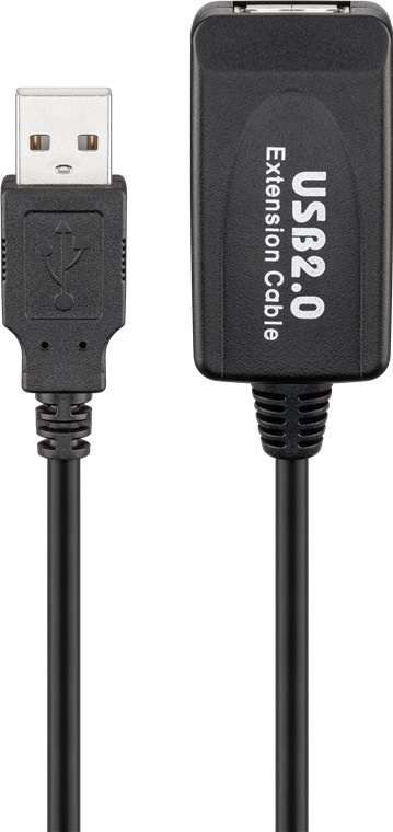 Goobay actieve USB naar USB verlengkabel - USB2.0 - 10 meter