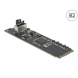 DeLOCK Delock Converter M.2 Key B+M male to 1 x internal USB 3.2 Gen 2 key A 20 pin female