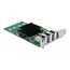 Delock PCI Express x4 Card to 4 x external USB 3.0 Quad Channel - Low Profile Form Factor