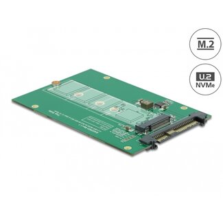 DeLOCK Delock Converter U.2 SFF-8639 > M.2 NVMe Key M