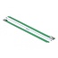 Delock Stainless Steel Cable Ties L 200 x W 7.9 mm green 10 pieces