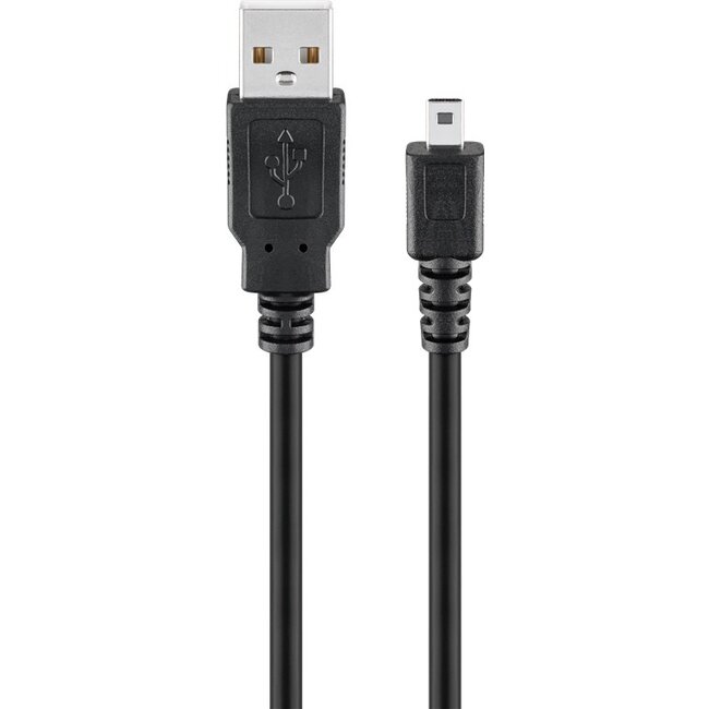 Goobay USB 2.0 Hi-Speed Cable, Black 1.8 m