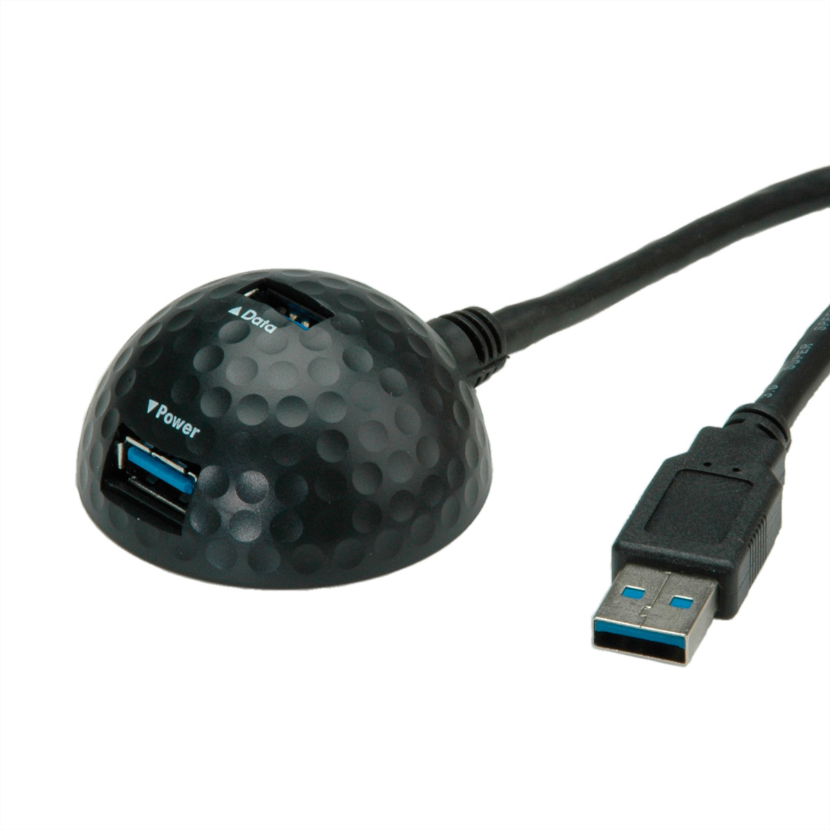 Roline Value USB 3.0 dockingkabel, DOME, zwart 1.5m. Kleur kabel: Zwart. Lengte: 1,5 mm